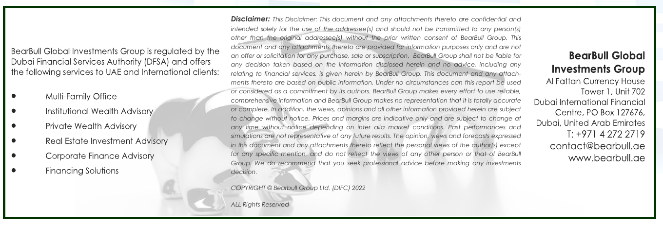 BearBull Global Investments Group regulatory disclaimer and contact information